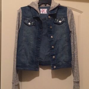 Justice jean jacket